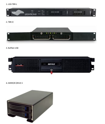 Identifying External USB Hard Drives for NEXUS and UltraNEXUS Video Servers